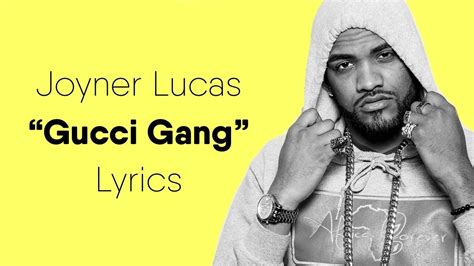 joyner lucas gucci gang remix genius|gucci gang remix lyrics.